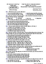 Đề kiểm tra học kì I môn Địa lý Lớp 12 - Mã đề 724 - Năm học 2018-2019 - Sở giáo dục và đào tạo Quảng Nam